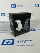 Load image into Gallery viewer, Fast E3 wireless Charger Dock 3 in 1 Stand for iPhone and Android Devices