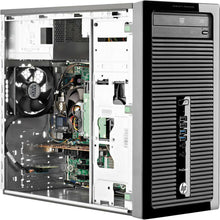 Load image into Gallery viewer, HP ProDesk 400 G1 MT Core i3-4160 8GB RAM 180GB SSD + 250GB HDD W10 DVD-RW