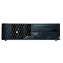 Load image into Gallery viewer, Fujitsu Core i3 PC Desktop SFF 8GB DDR3 Ram 250GB HDD Windows 10 Computer