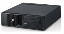 Load image into Gallery viewer, Fujitsu Core i3 PC Desktop SFF 8GB DDR3 Ram 250GB HDD Windows 10 Computer