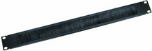 Load image into Gallery viewer, Cable Management 19 Universal Panel 1U With Black Brush for Data Cabinet Thin