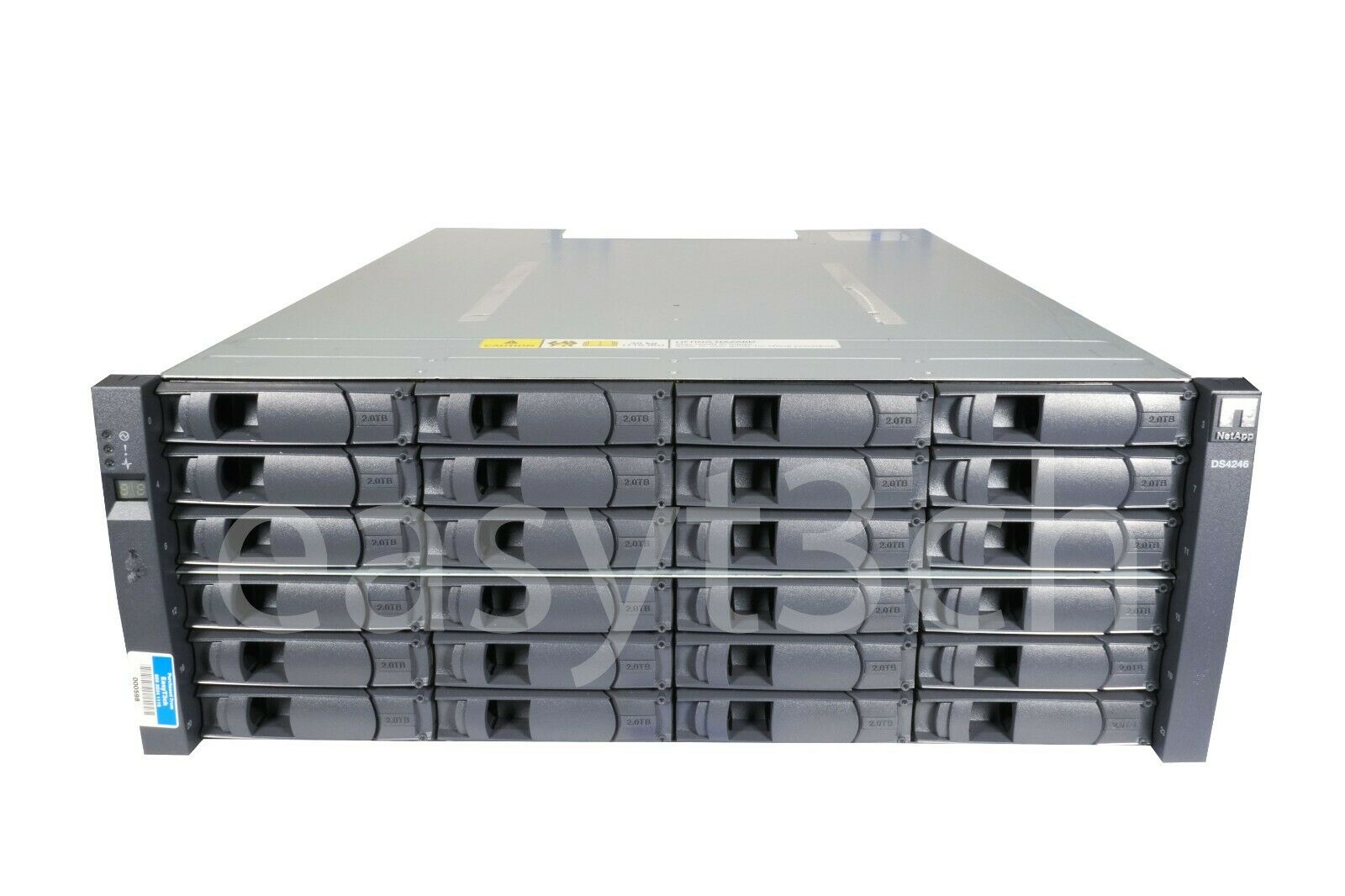 NetApp DS4246 24x 4TB X477A-R6 SAS Hard Drive Disk Array Shelf 