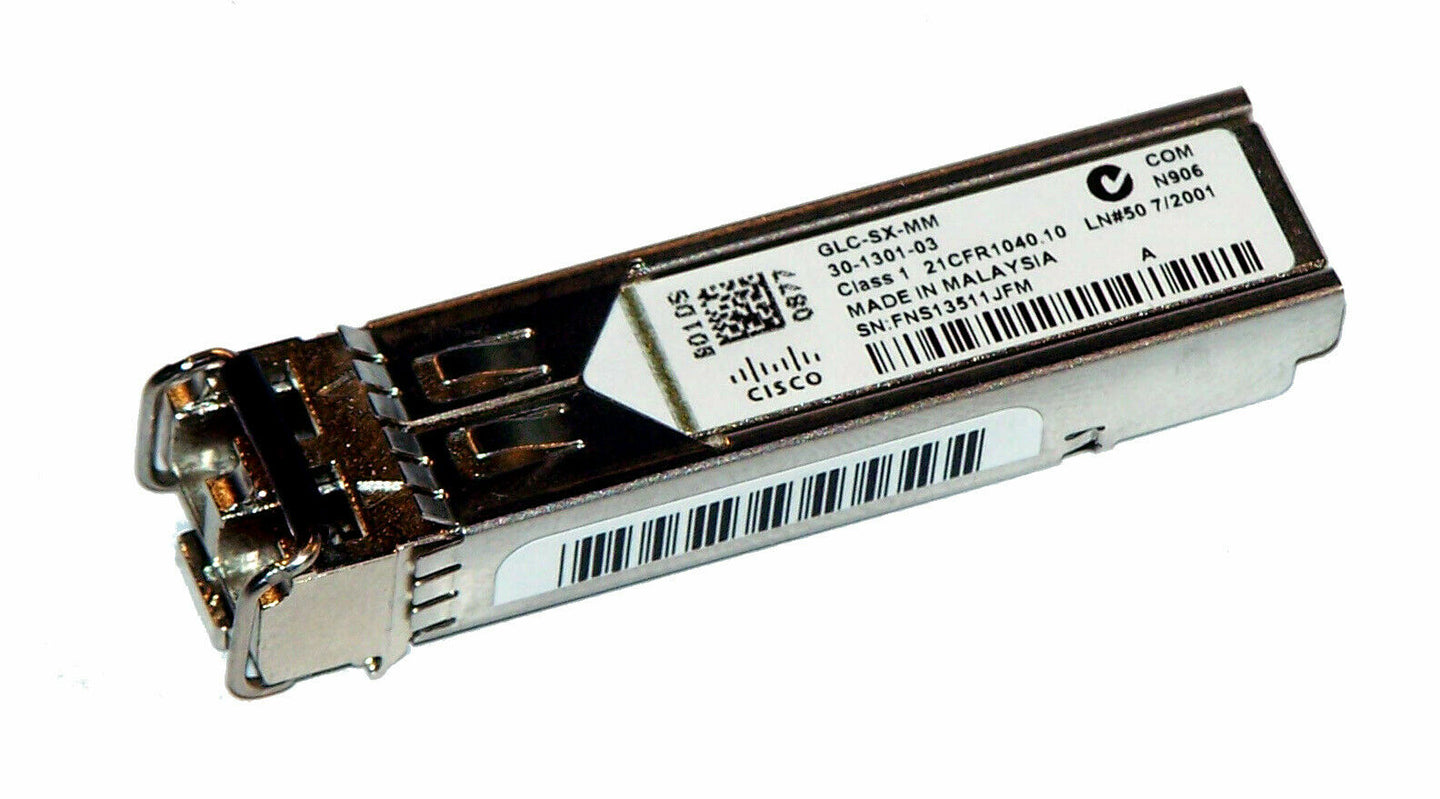 Cisco 30-1301-03 - GLC-SX-MM Transceiver Module 1000Base SX SFP Data Transfer