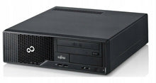 Load image into Gallery viewer, Fujitsu Core i3 PC Desktop SFF 8GB DDR3 Ram 250GB HDD Windows 10 Computer
