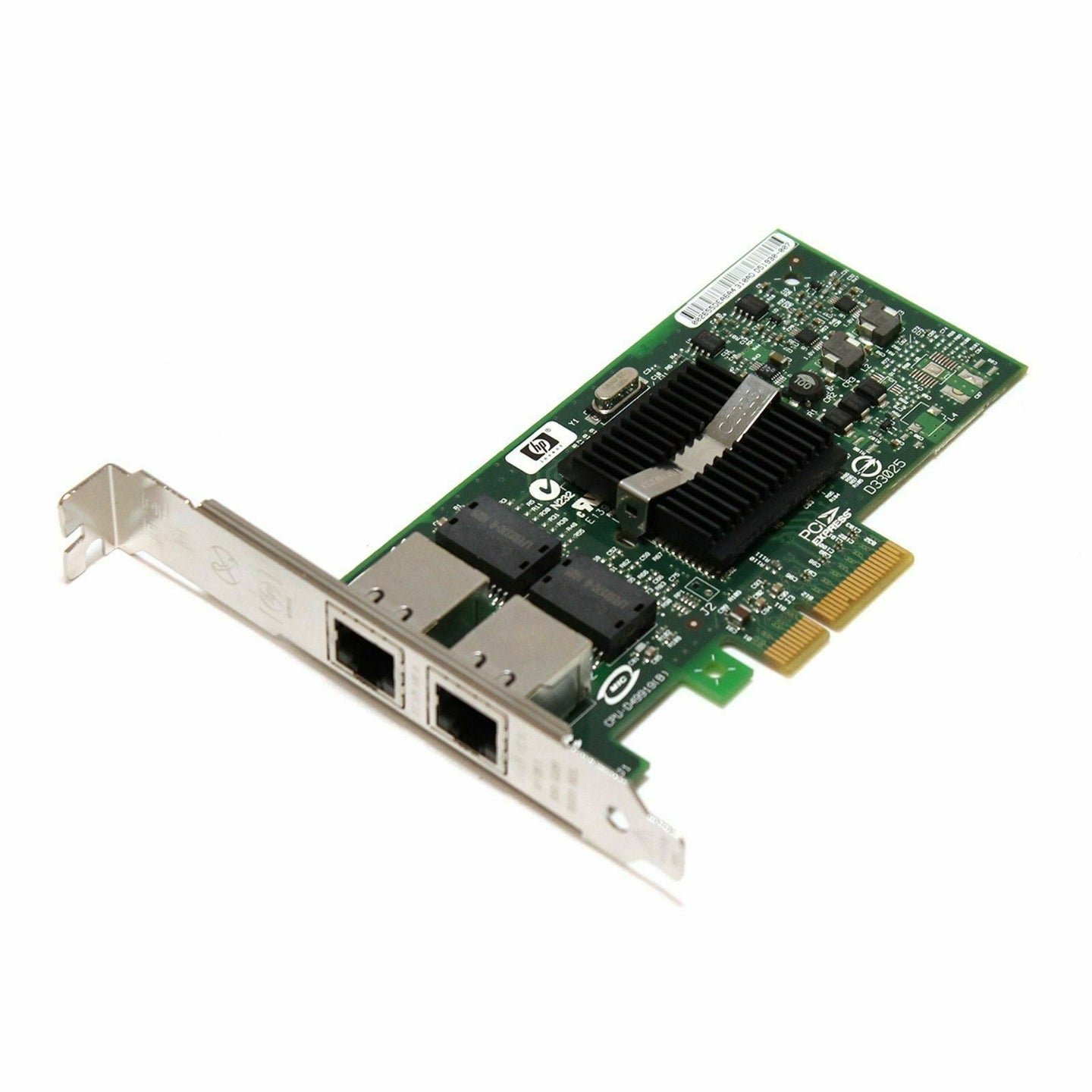 HP NC360T Dual-Port Gigabit 412651-001 NIC Server Adapter PCIe 412646-001 HIGH