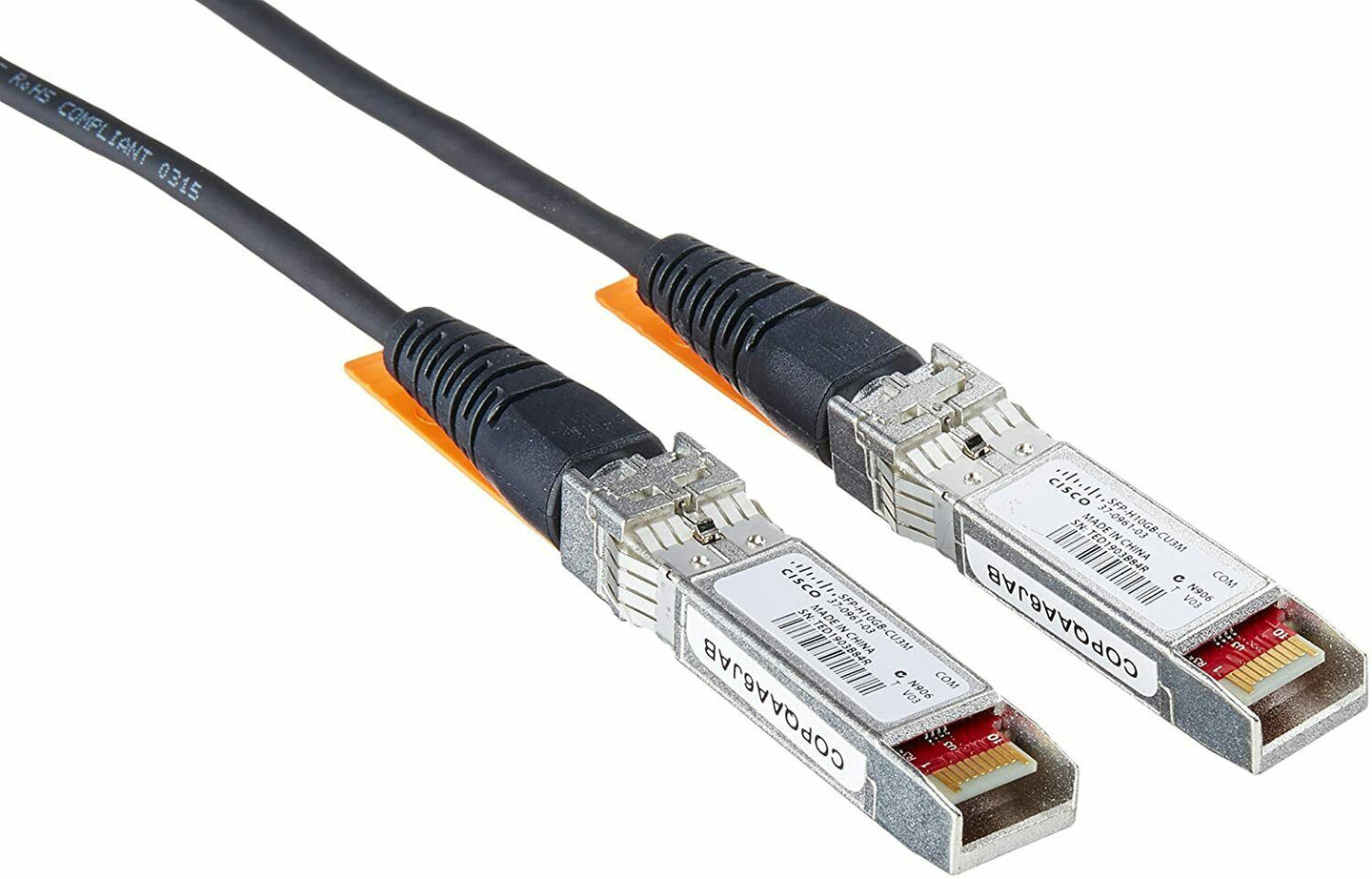 Cisco Twinax SFP-H10GB-CU3M 37-0961-03 SFP+ 3M DAC Networking Cable Switch 10GB