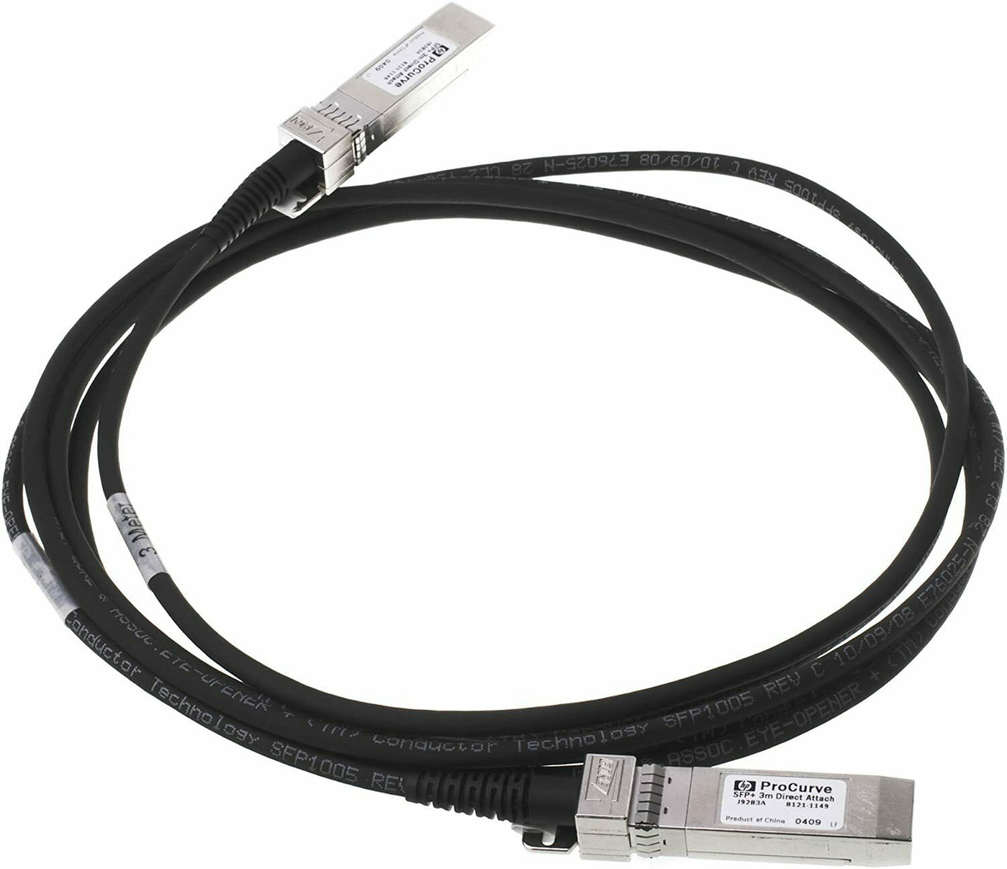 HP 10G SFP+ J9283B 3m x242 DAC Direct Attach Cable 8121-1152 Wire 3 Meters HPE