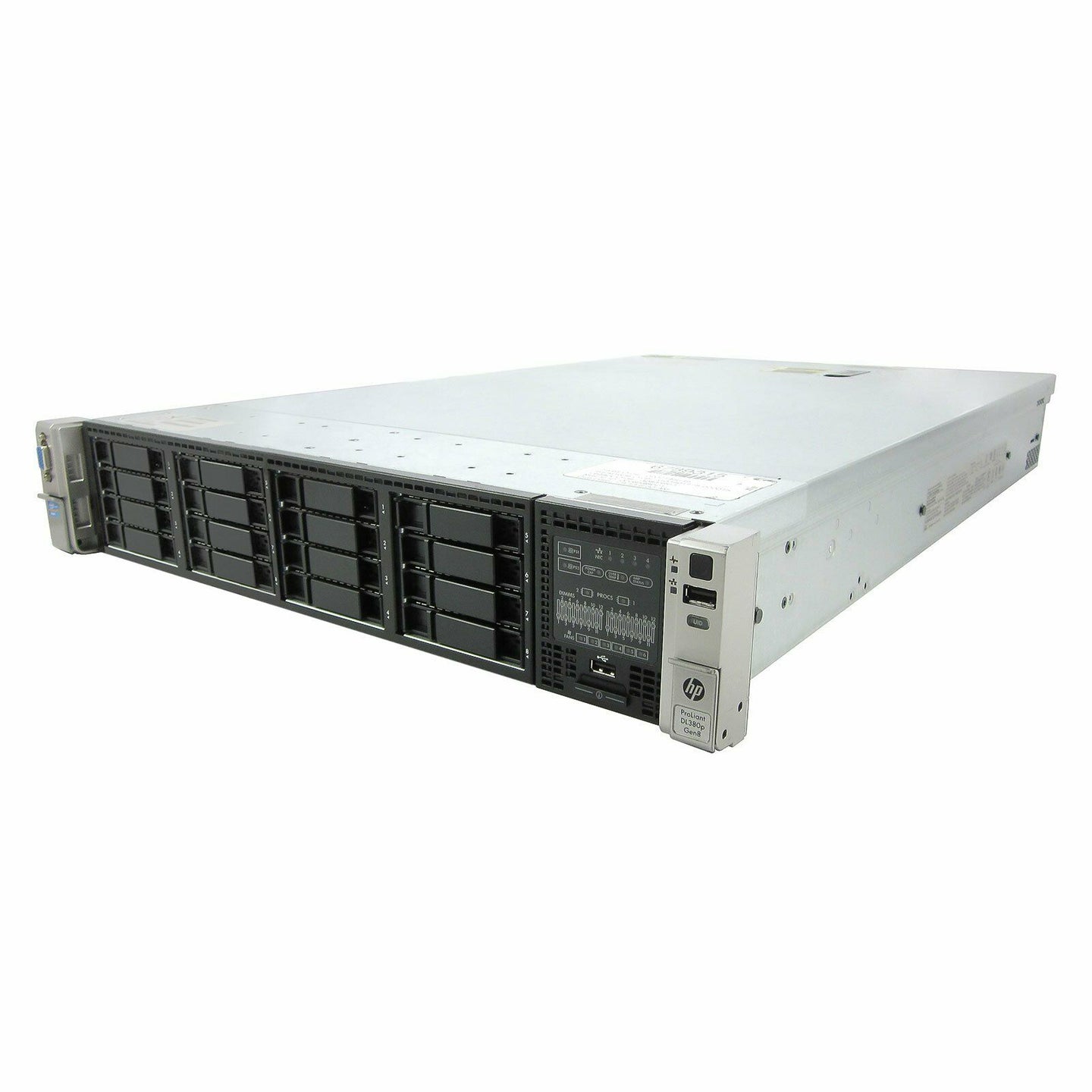 HP DL380p G8 Server 2x Intel Xeon E5-2690 32GB DDR3 P420i 16x 2.5