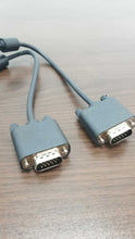 Load image into Gallery viewer, VGA / SVGA 15 Pin PC Computer Monitor LCD Extension Cable Male 2m Lead
