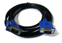 Load image into Gallery viewer, VGA MONITOR SVGA 15 PIN MALE TO MALE PC TV LCD PROJECTOR TFT CABLE LEAD 2M
