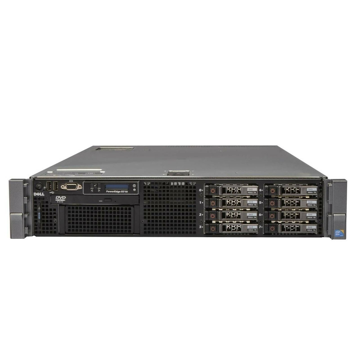 Dell PowerEdge R710 Server 2x Xeon Quad Core E5620 DDR3 PERC6/i 8x 2.5