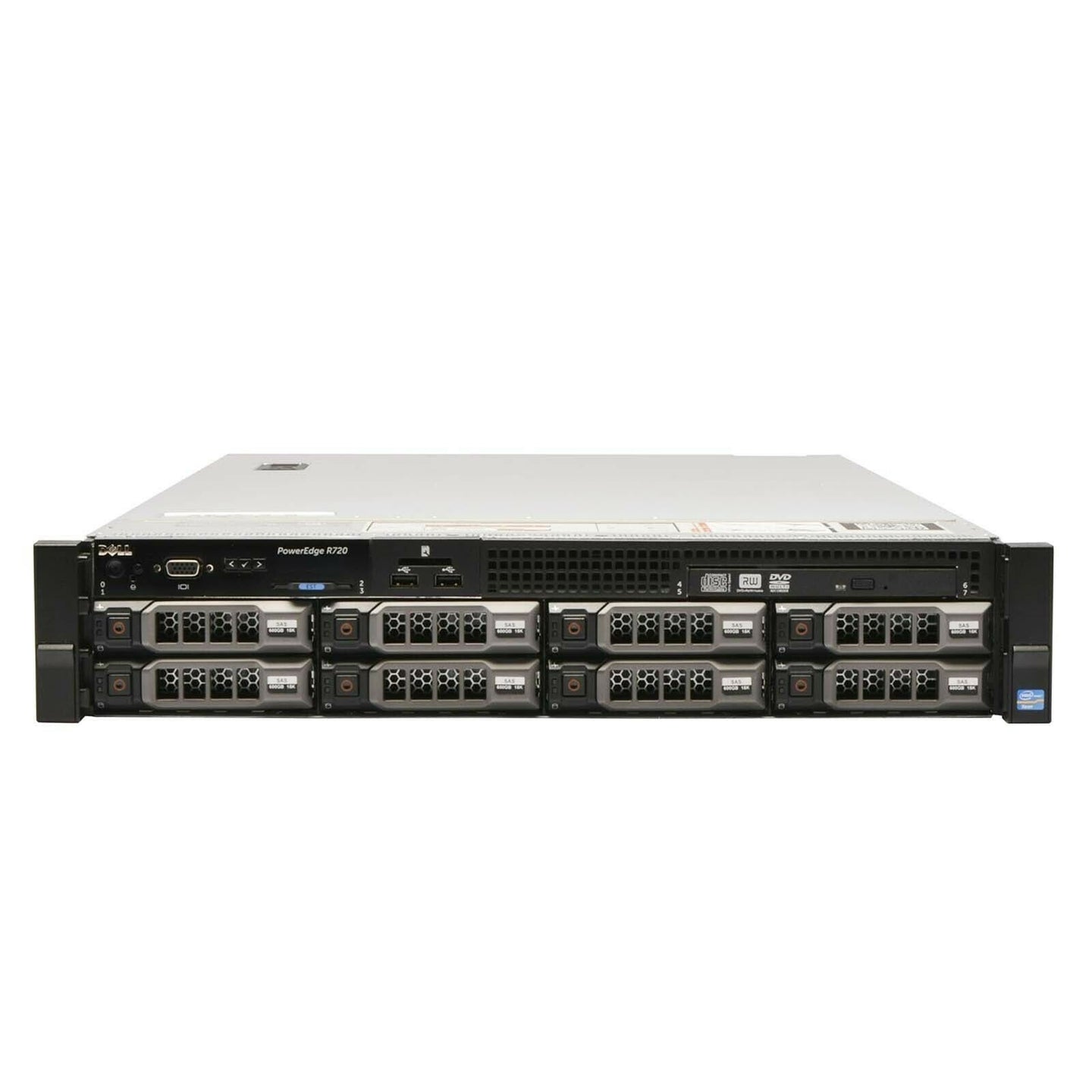 Dell PowerEdge R720 Server 12TB 3x 4TB SAS 2x Intel Xeon E5-2680 V2 32GB RAM 2U
