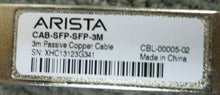 Load image into Gallery viewer, ARISTA CAB-SFP-SFP-3M Compatible 10G SFP+ Passive Copper DAC Twinax 3m Cable
