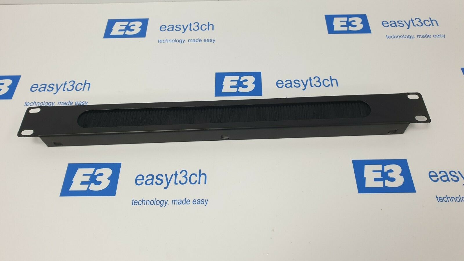 Cable Management Brush Tidy Bar 1U 19” Network Rack! Thick – Easyt3ch