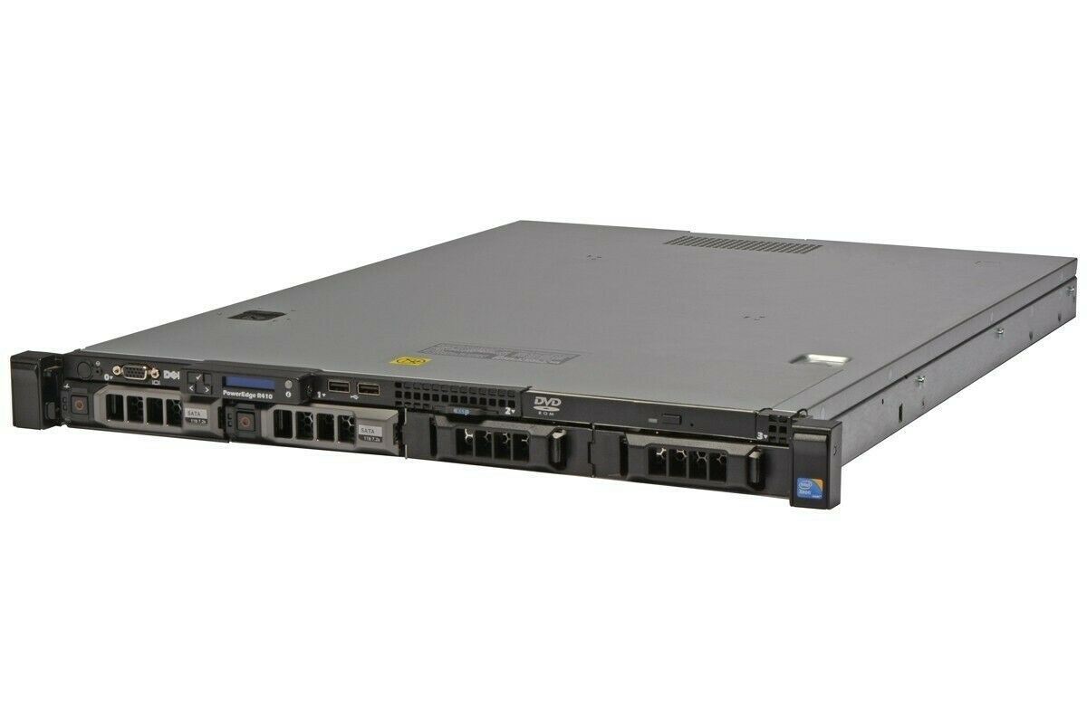 Dell PowerEdge R410 Server Intel Xeon Quad Core 32GB 4x 3.5