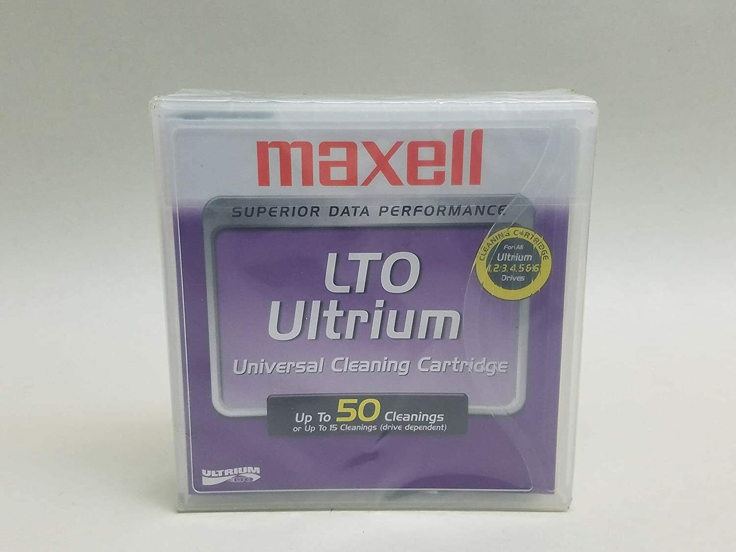 Maxell LTO Ultrium Universal Cleaning Cartridge Tape - For All Ultrium -1,2,3 4
