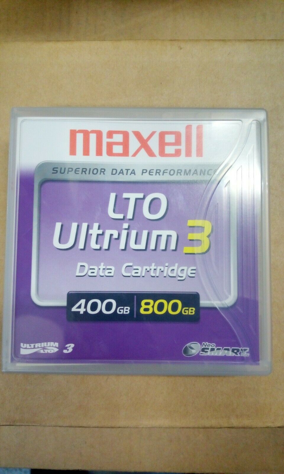 NEW! Maxell LTO Ultrium 3 Tape 400GB/800GB LTO3 Data Cartridge Tape LT0U3/400 XJ